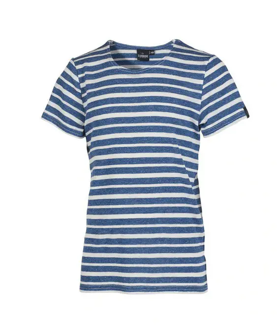 T-shirt JR Linum Denim Linnen Mix - Ivanhoe of Sweden