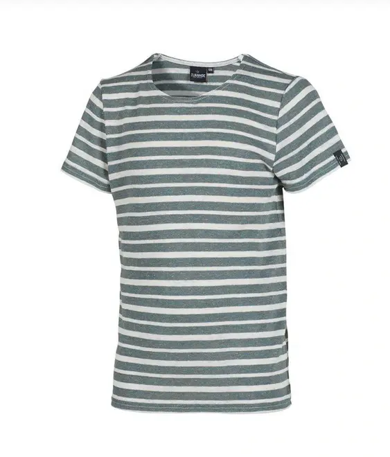 T-shirt JR Linum Lichen Green Linnen Mix - Ivanhoe of Sweden