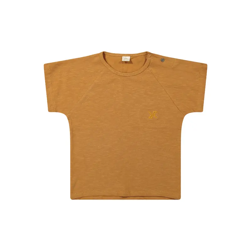 T-shirt Jules - Biologisch katoen - Jersey brown/Bruin - Riffle Amsterdam