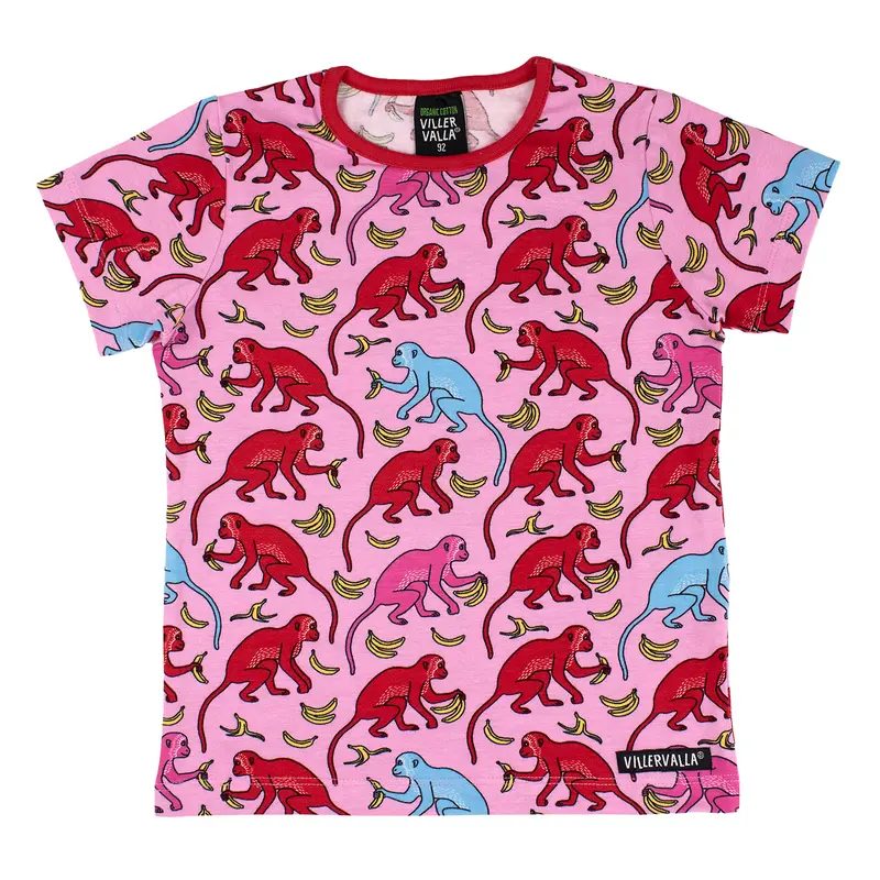 T-shirt Monkey Blossom - Villervalla