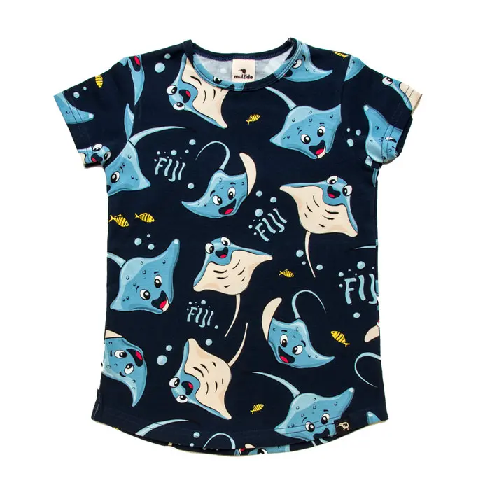 T-shirt Navy Rays - Mullido