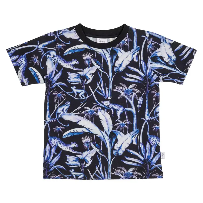T-shirt Rainforest Dark Blue – Maia family