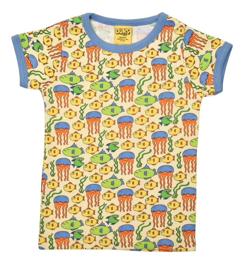 T-shirt / Short Sleeve Tops Jelly Fish - Duns Sweden