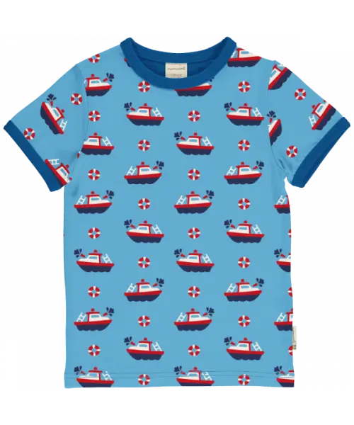 T-shirt SS Fireboat - Maxomorra