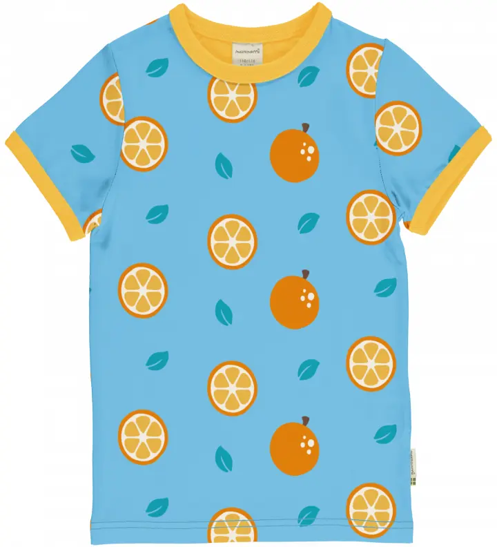 T-shirt SS Orange - Maxomorra