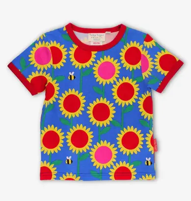 T-shirt Sunflowers - Toby Tiger