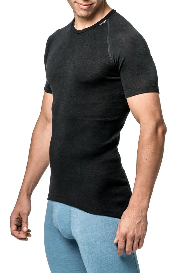 T-shirt / Tee Lite Unisex Black – Woolpower