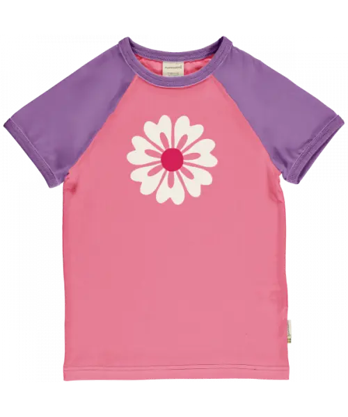 T-shirt / Top Raglan SS Flower - Maxomorra
