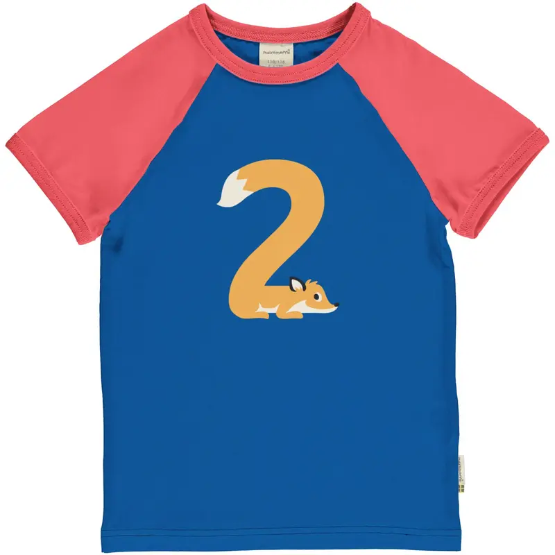T-shirt / Top SS Raglan Age B02 - Maxomorra