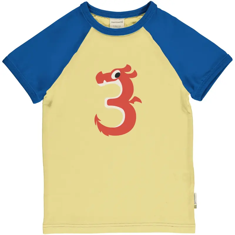 T-shirt / Top SS Raglan Age B03 - Maxomorra