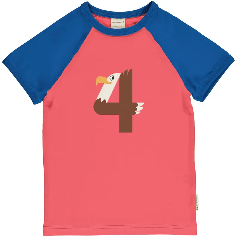 T-shirt / Top SS Raglan Age B04 - Maxomorra