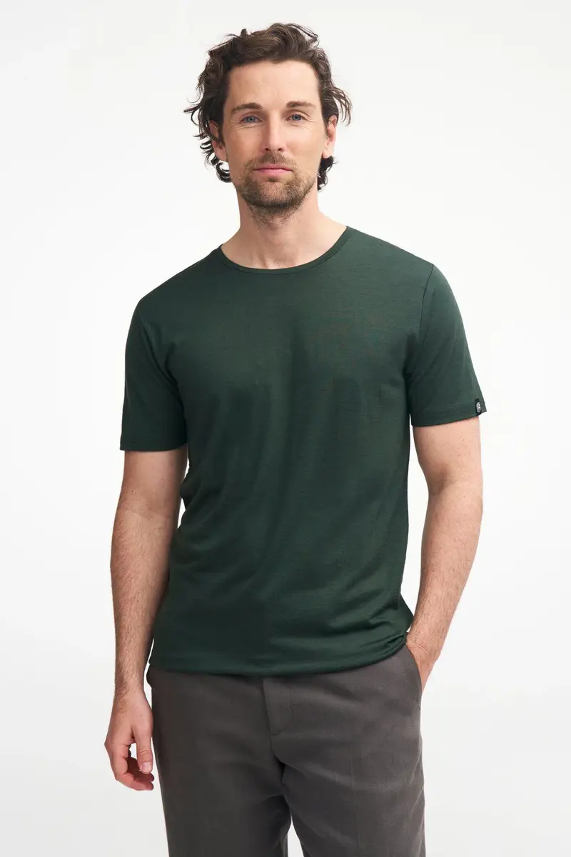 T-shirt Underwool Ceaser - Riffle Green - Ivanhoe of Sweden