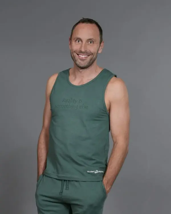 Tanktop Bo Green - B-Light Organic Clothing