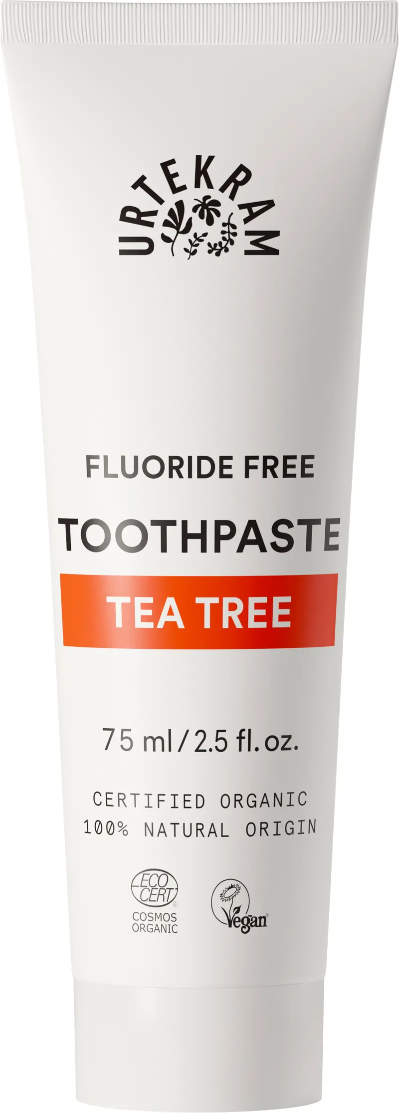 Tea Tree Toothpaste (z.fluoride) - Urtekram