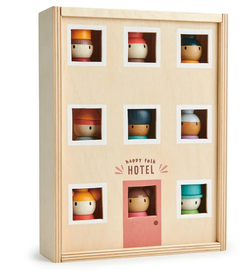 Tender Leaf Toys hotel Happy folk 3jr+