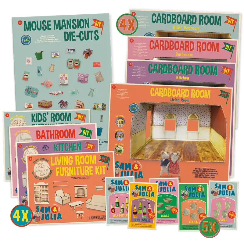 The Complete Mouse Mansion Craft Bundle
