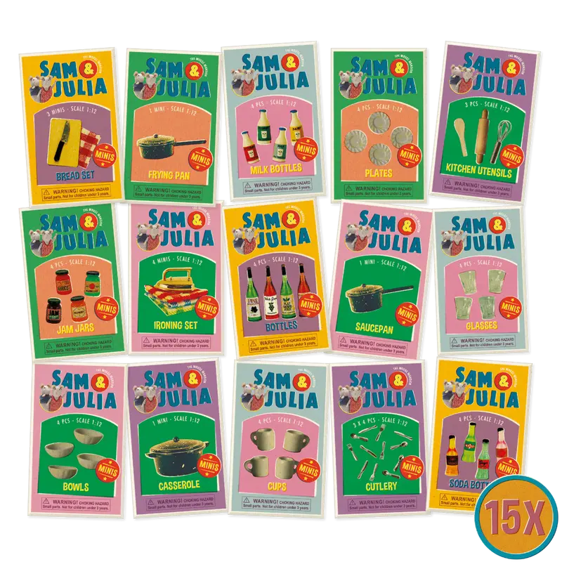 The Minis Collection - Classic Set (15 pcs)