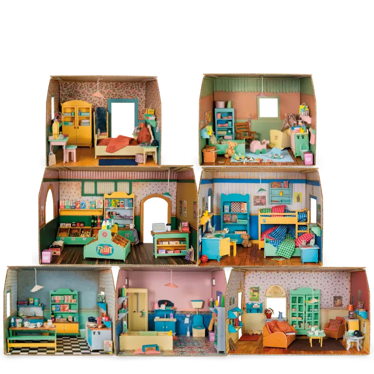 The Mouse Mansion Complete Set (7 rooms)
