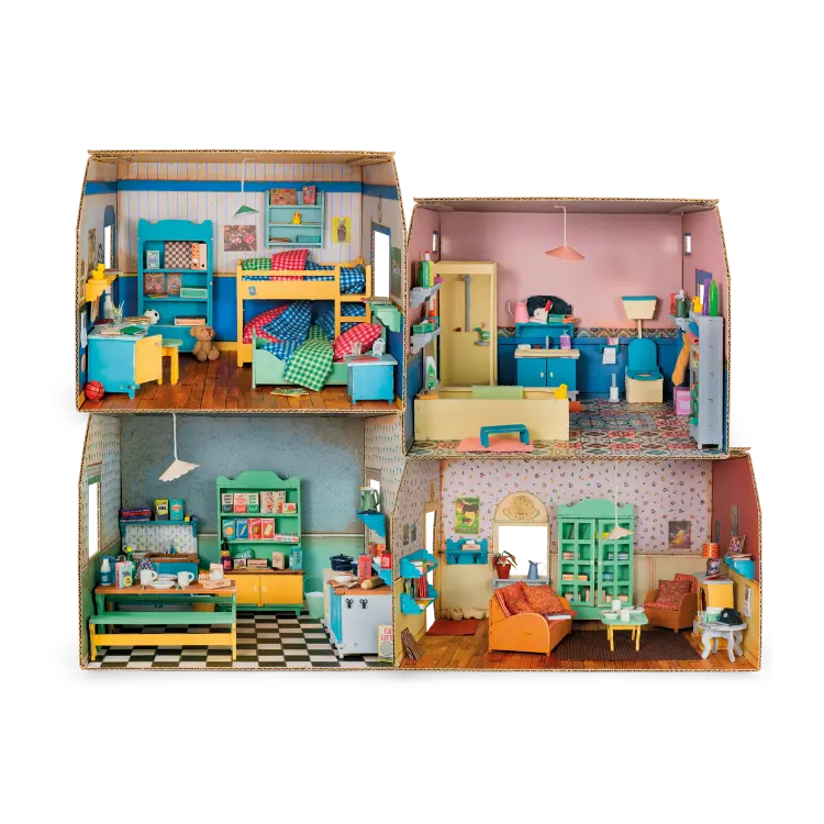 The Mouse Mansion Starter Set (4 rooms)