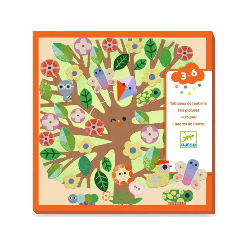 Through the seasons - Felt pictures
