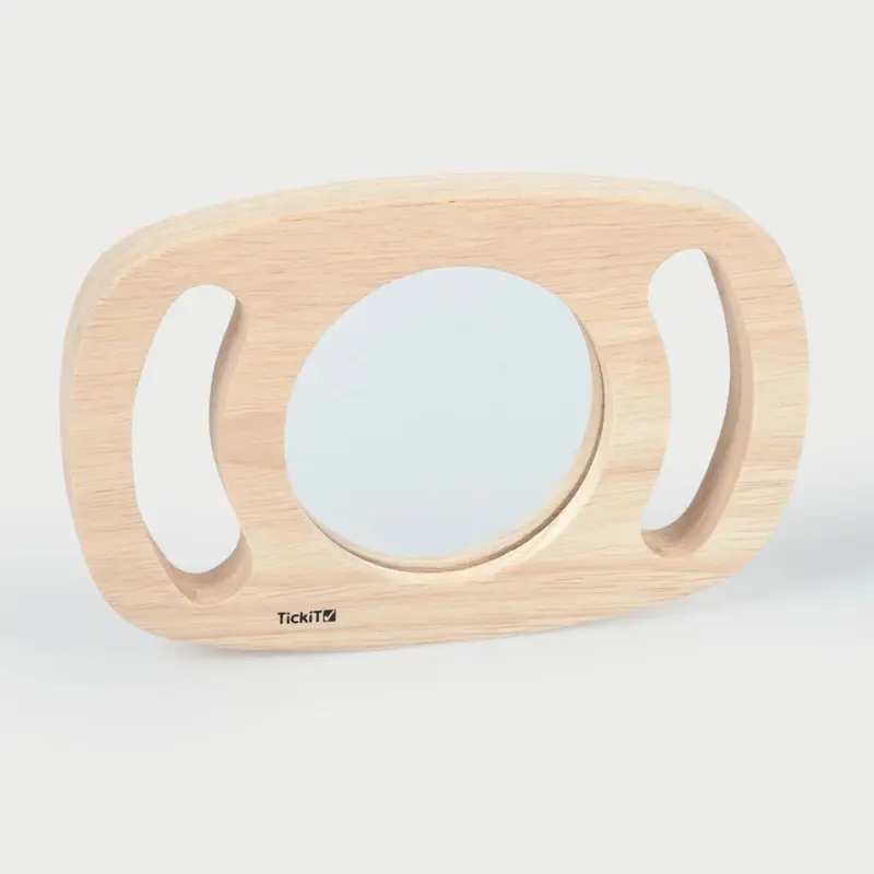 Tickit houten lachspiegel - easy hold 12 mnd+
