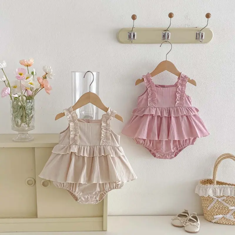 TinyBloom – Cute & Soft – Baby & Toddler Dress with Ruffles