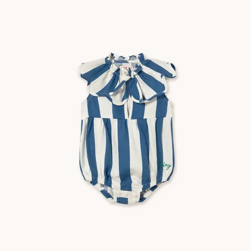 Tinycottons light navy stripes body