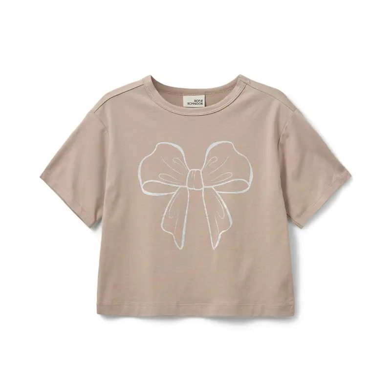 Top korte mouw Asita - Modal katoen - Oud roze - Sofie Schnoor