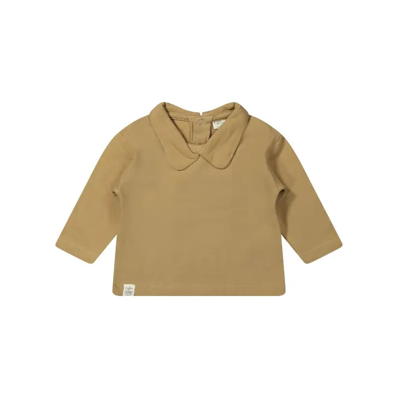 Top lange mouw Mell - Biologisch katoen - Jersey brown/bruin - Riffle Amsterdam