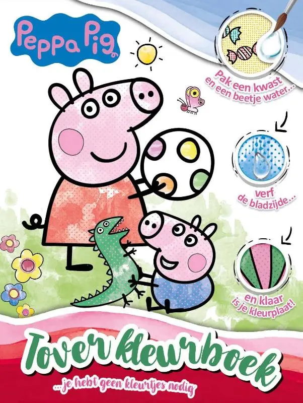 Toverkleurboek - Peppa Pig - Neville Astley