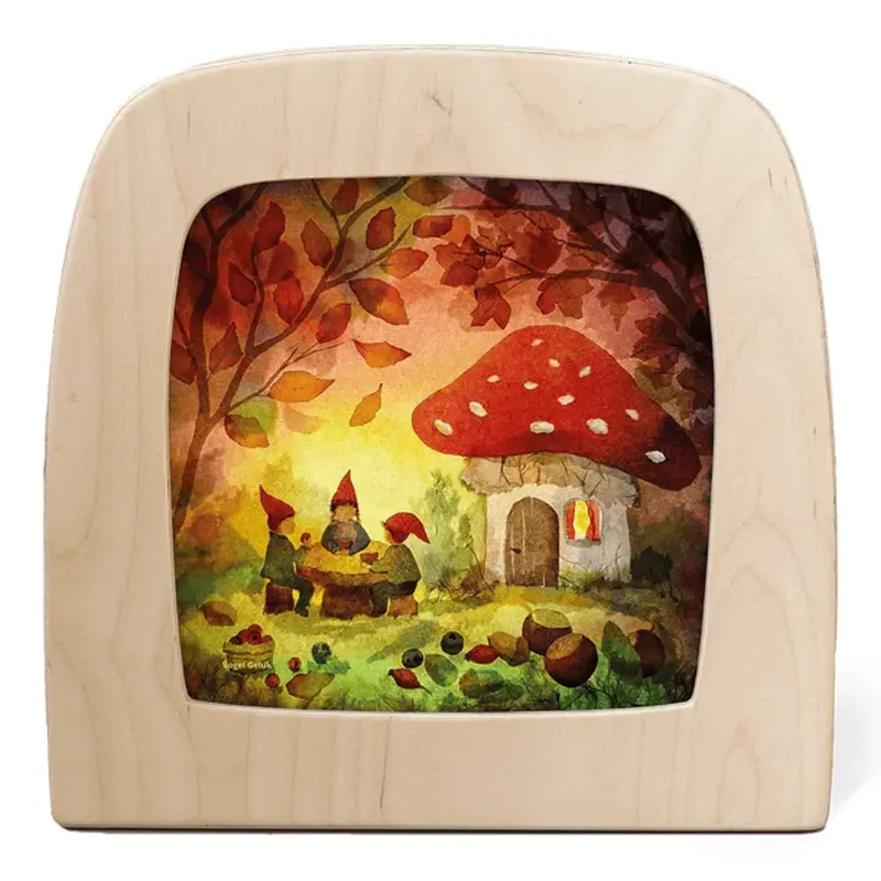Toverlux silhouet Gnome Picnic Silhouette - Vogel Geluk