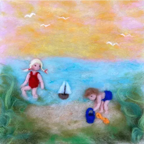 Toverplaat 10. Strand – Het Wol Feetje