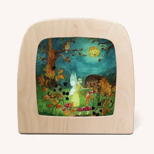 Toverplaat Autumn Fairy Silhouette – Eentje van Margo