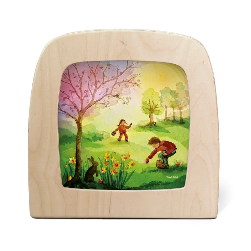 Toverplaat Easter Discoveries Silhouette – Vogel Geluk