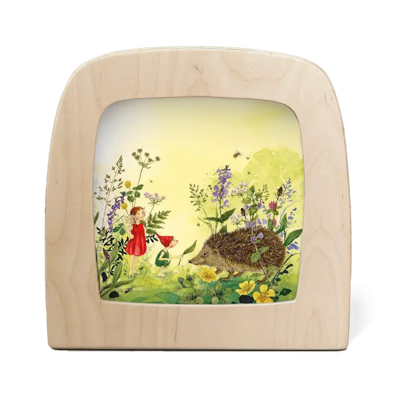 Toverplaat Egel / Hedgehog Silhoutte – Daniela Drescher