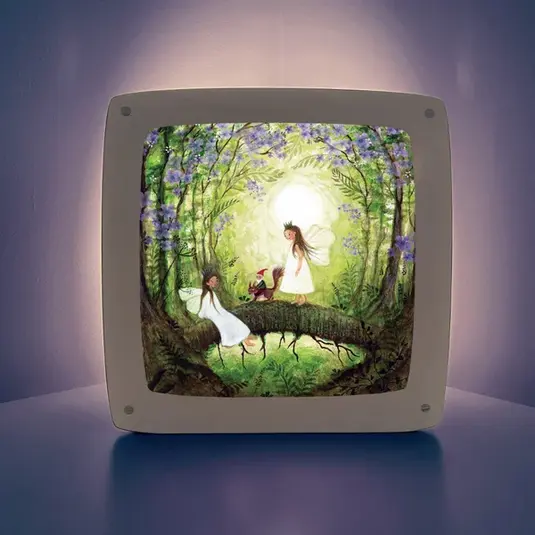 Toverplaat Fairies with Squirrel - Bijdehansje