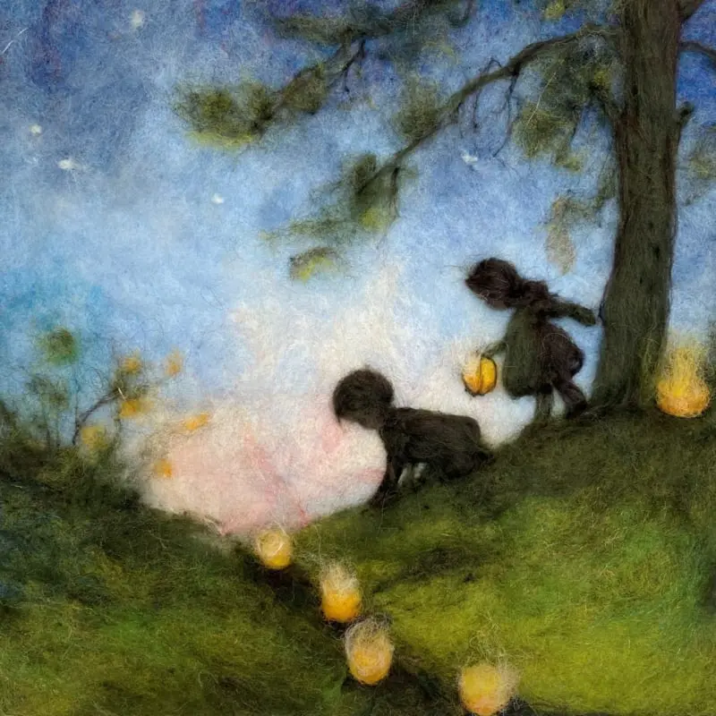Toverplaat Lampionnen / Lanterns - Ann Galland