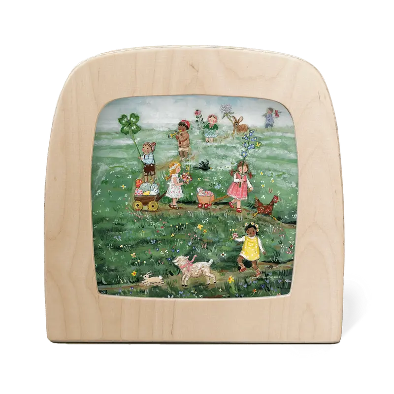Toverplaat Lenteparade / Spring parade – Gwen's Illustrations