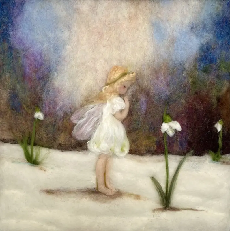 Toverplaat Sneeuwklokjes - Ann Galland