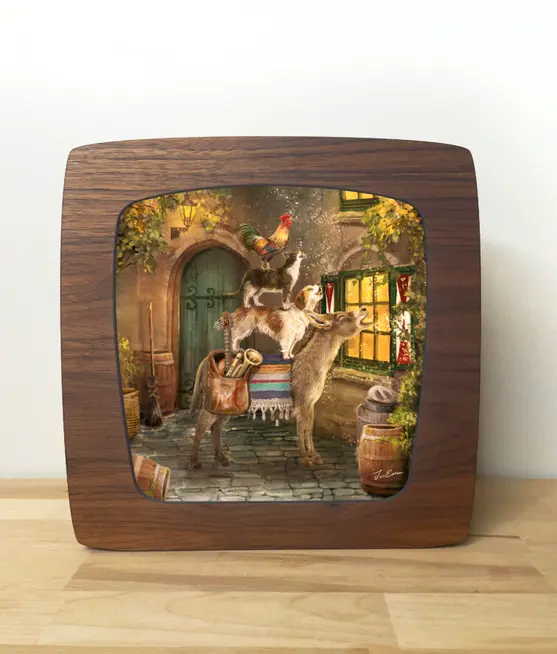 Toverplaat The Bremen Town Musicians / De Bremer Stadsmuziekanten - Iris Esther