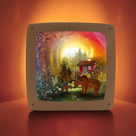 Toverplaat Wild Sunset - Bijdehansje