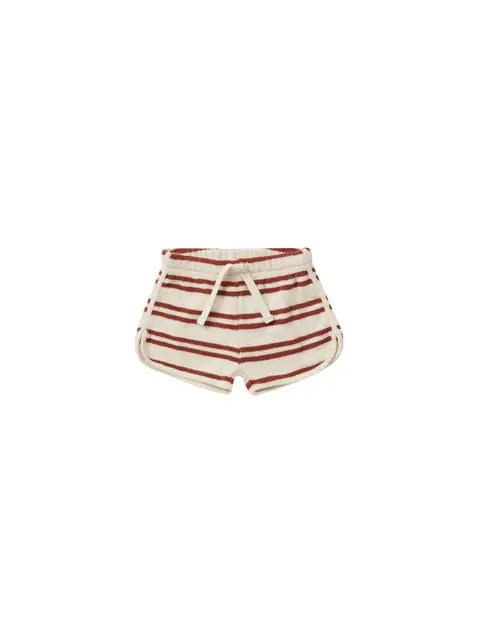 Trackshort red stripe Rylee & Cru