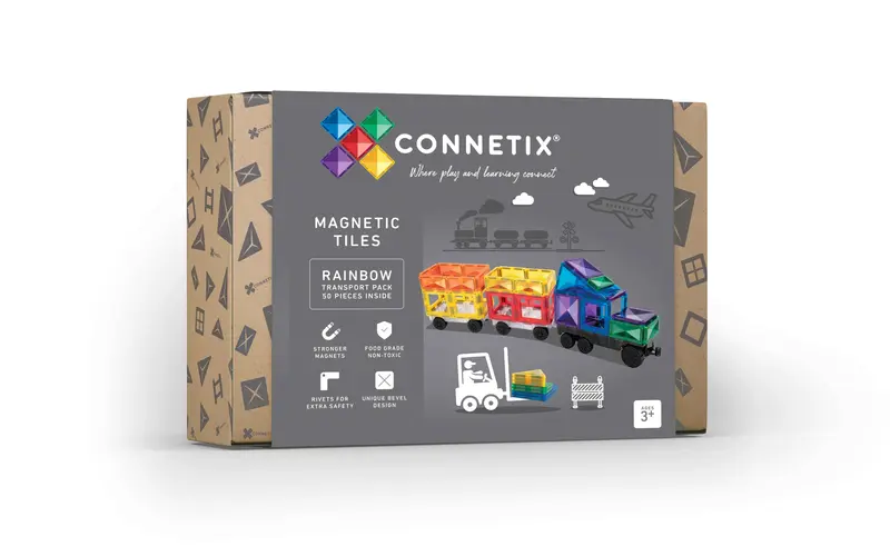Transport Pack 50 delig | Connetix Tiles