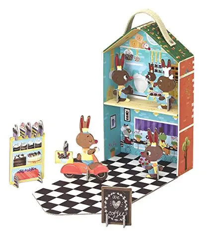 Travel playset Bunny Bakery
