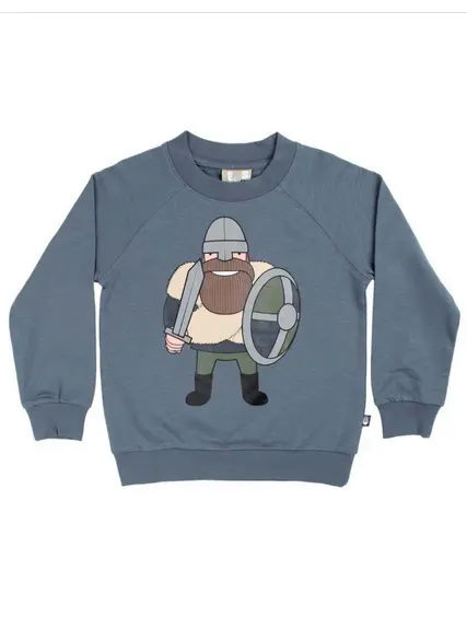 Trui Danestone Sweat RAGNAR Blue Steel Backside Print- Danefae / DYR