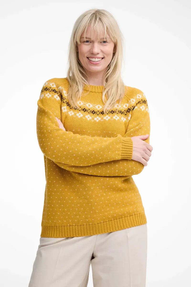 Trui Sire Crewneck - Autumn Blaze - Ivanhoe of Sweden