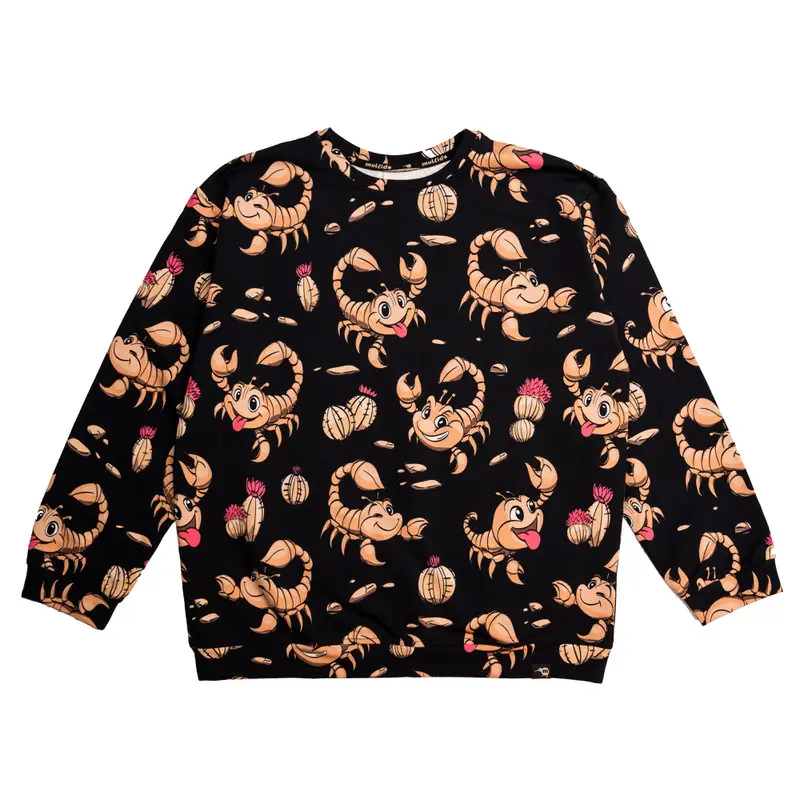 Trui / Sweatshirt Oversized Scorpions Black - Mullido