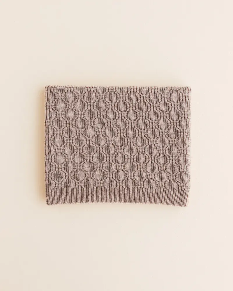 Tube scarf Gigi - 100% extra fine Italiaanse merino wol - Hvid