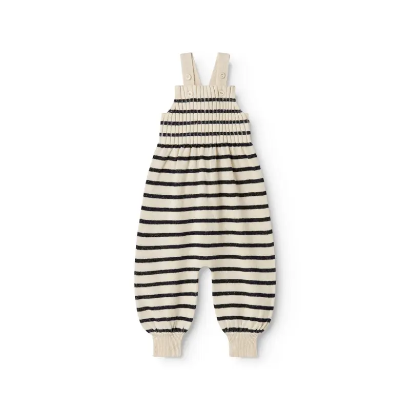 Tuinbroekje Ranja - Linnen/katoen - Linen Mix Stripe - MarMar Copenhagen