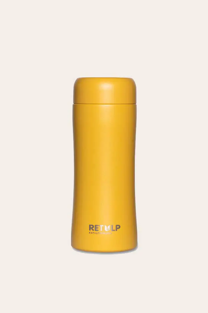 Tumbler Thermosbeker Happy Yellow 300 ml - Retulp